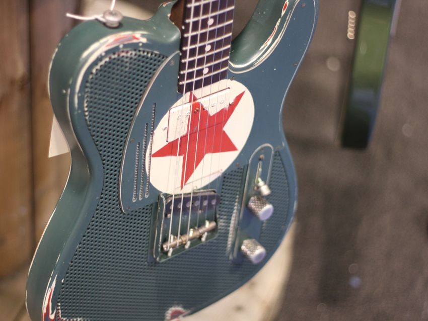 James Trusart Red Star "Tele-style" guitar