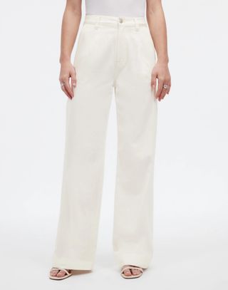 Madewell The Harlow Wide-Leg Jean: Airy Denim Edition