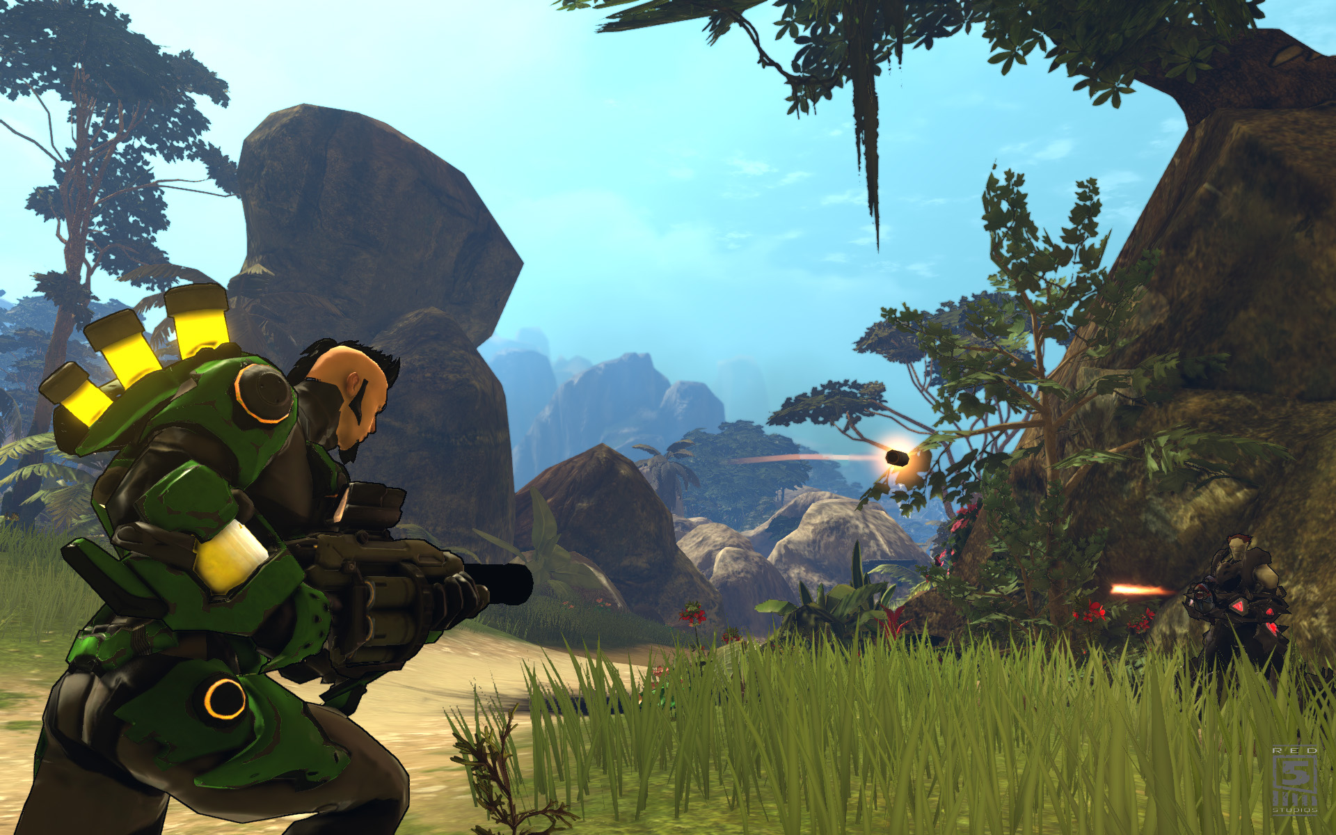 The Biotech Battleframe qualifies as the healer