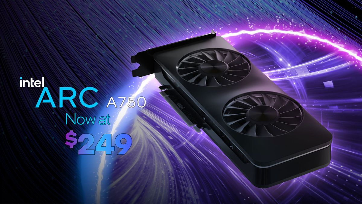 Intel Drops Arc A750 Price to $249, With Improved Drivers | Tom's Hardware
