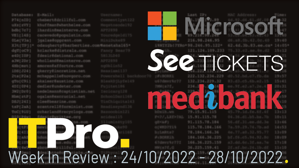 IT Pro News Medibank cyber attack, Microsoft record cloud revenue, See