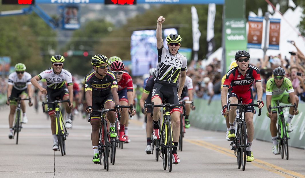 Logan Owen (Axeon) wins his first big road event