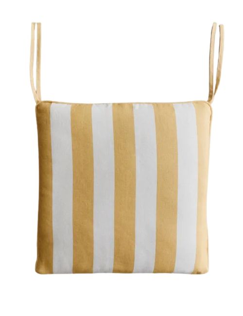 Striped Chair Seat Cushion
