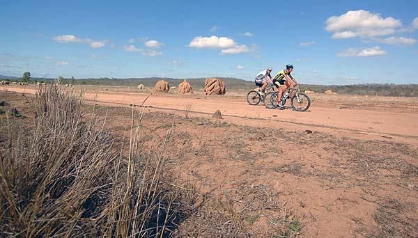 It's dusty and dry in Australia's inland.