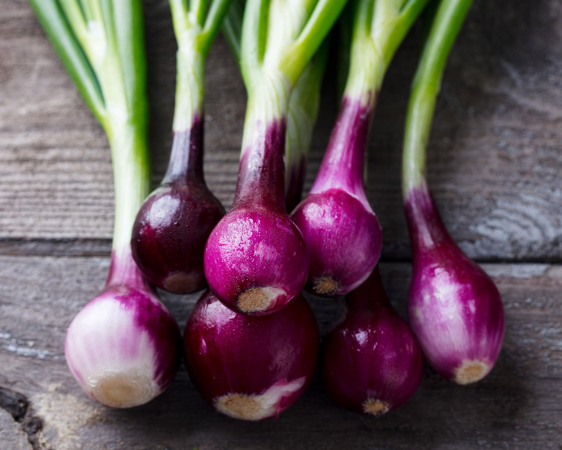 Vegetables to plant in July: 10 crops to sow and grow this month 4 Purplette spring onions and salad onions at harvest