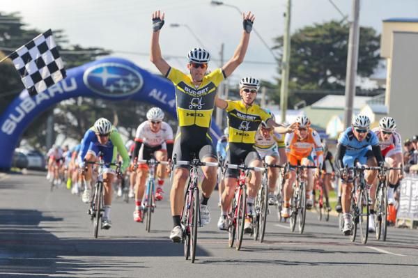 Luke Davison takes stage one