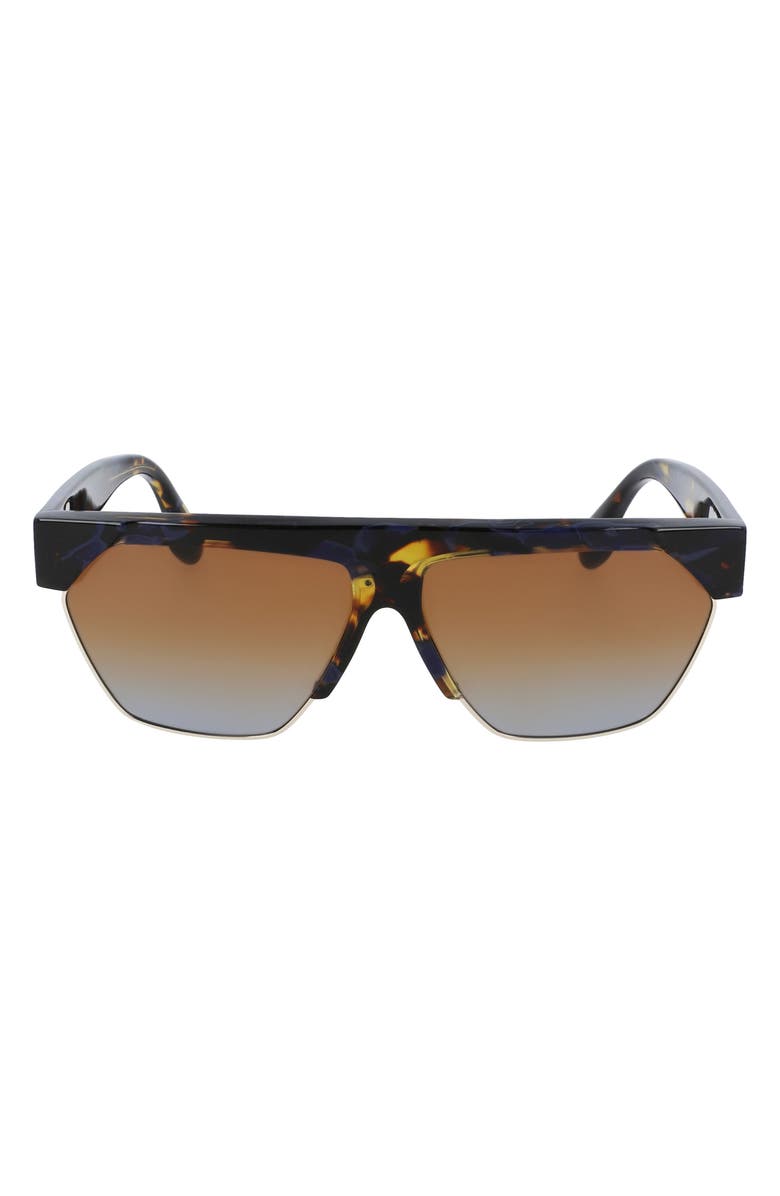 62mm Gradient Sunglasses