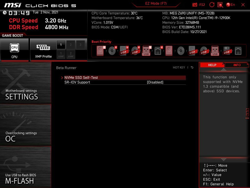 MSI MEG Z690 Unify