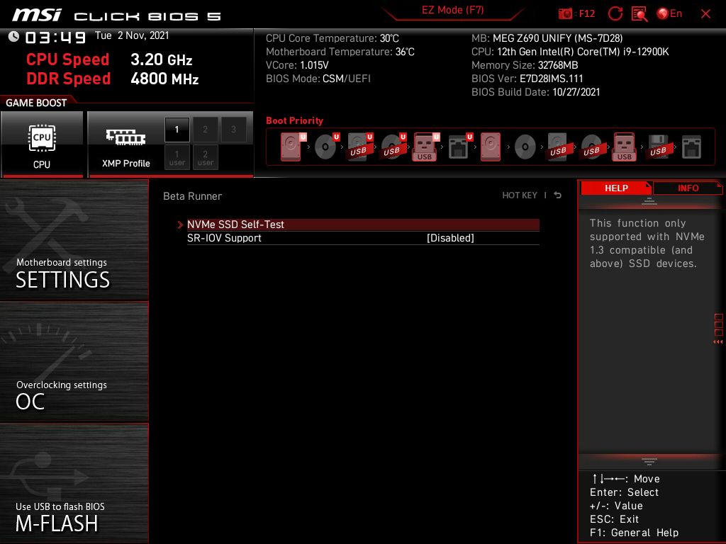MSI MEG Z690 Unify