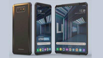 LG Rollable Project B rollable smartphone