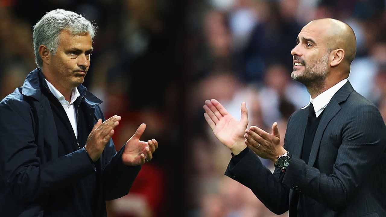 Jose Mourinho and Pep Guardiola