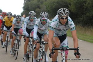The SpiderTech team chased the breakaway hard.