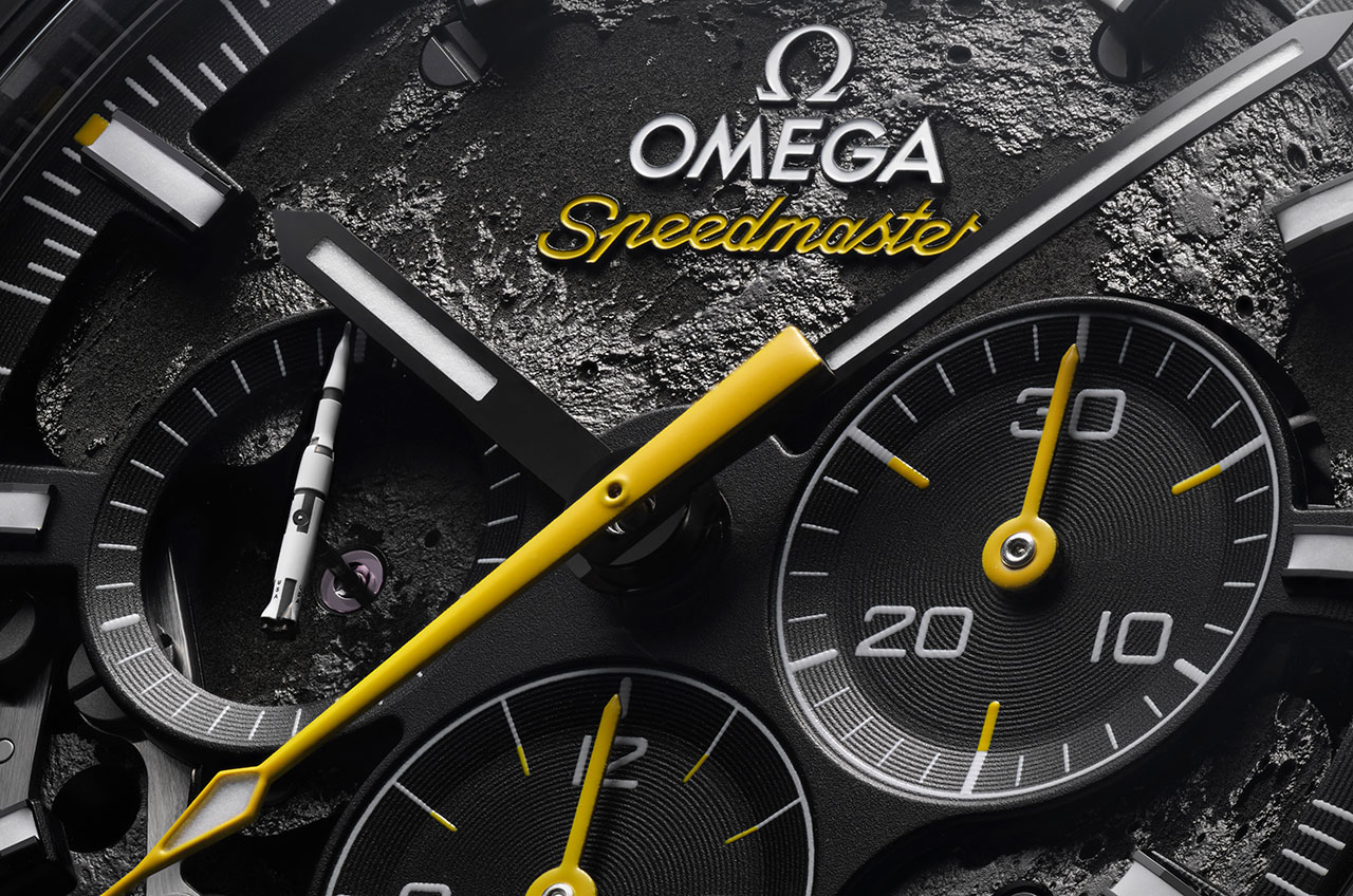 Omega adds Saturn V seconds hand to new Speedmaster Dark Side of the Moon watch Space