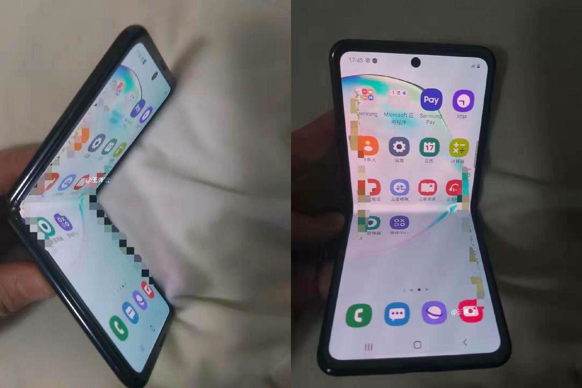 First Galaxy Fold 2 leaked images show new clamshell design