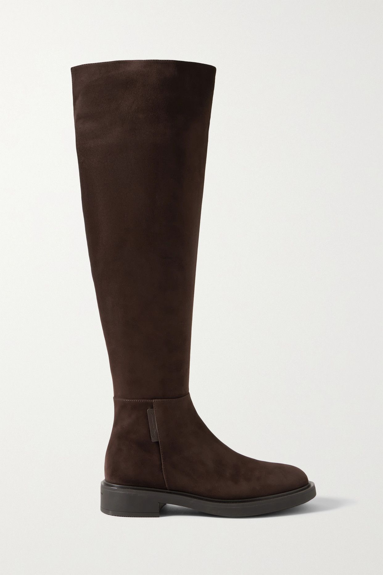 Lexington suede over-the-knee boots
