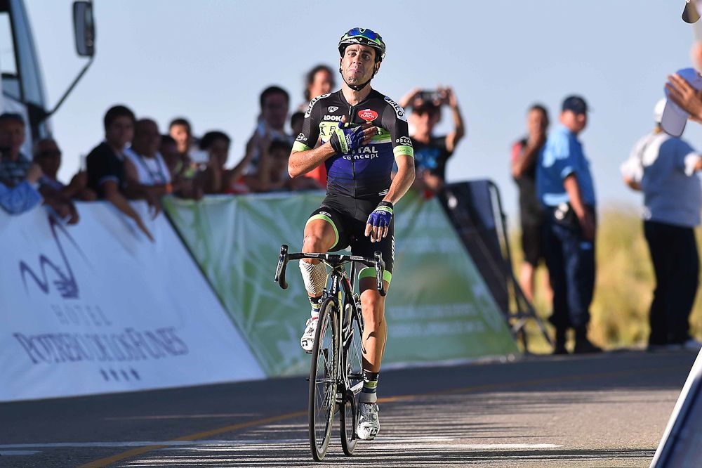 Stage 4 winner Eduardo Sepulveda