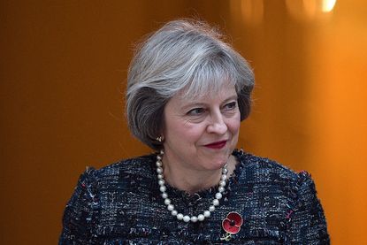 U.K. Prime Minister Theresa May.