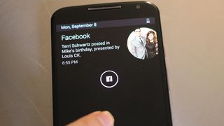 moto x4 notification light