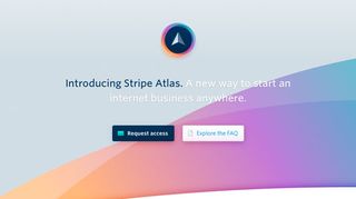 web design tools: stripe atlas