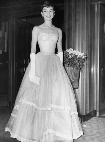 AudreyHepburn BAFTA 1955 photo