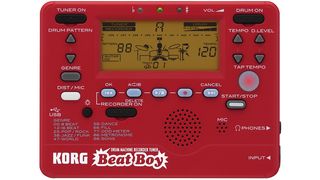 The Korg Beat Boy contains 100 rhythms.