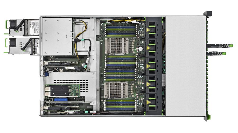 Networking, management and verdict - Fujitsu Primergy RX2540 M1