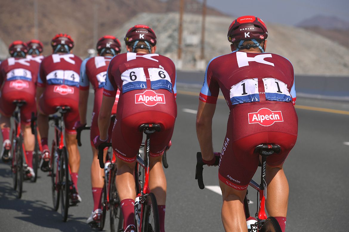 Katusha-Alpecin work for Marcel Kittel