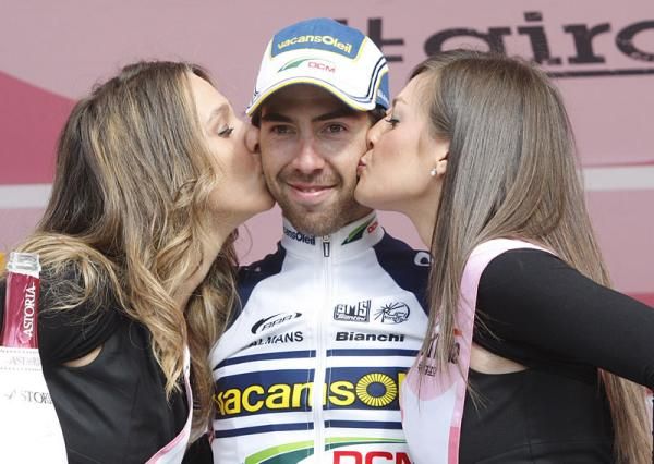 Stage winner Thomas De Gendt (Vacansoleil - DCM)