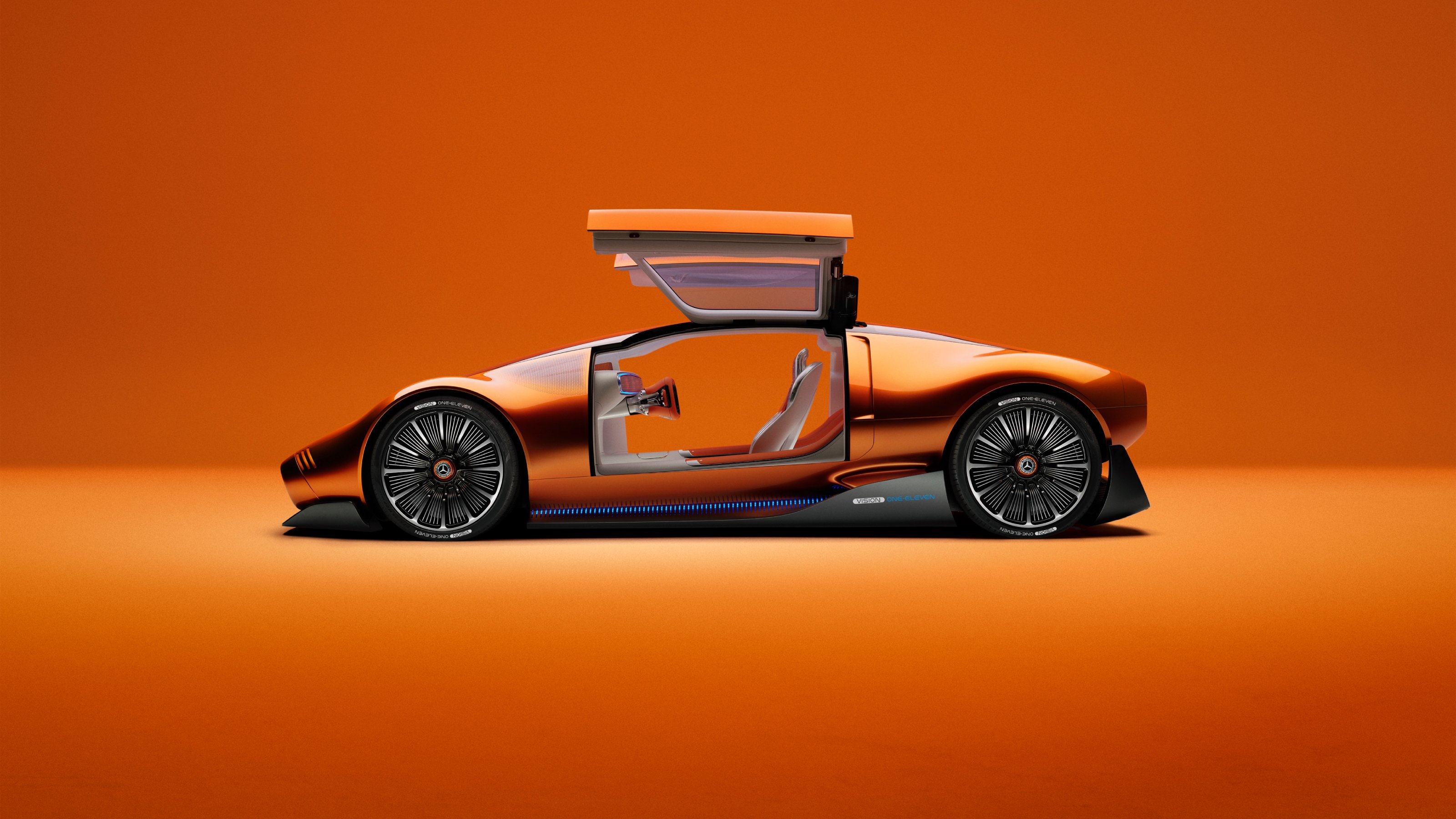 Virgil Abloh and Mercedes link-up again for electric show car concept