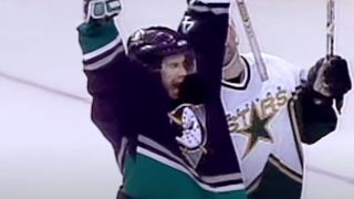 Mighty Ducks player in ESPN's Once Upon a Time in Anaheim