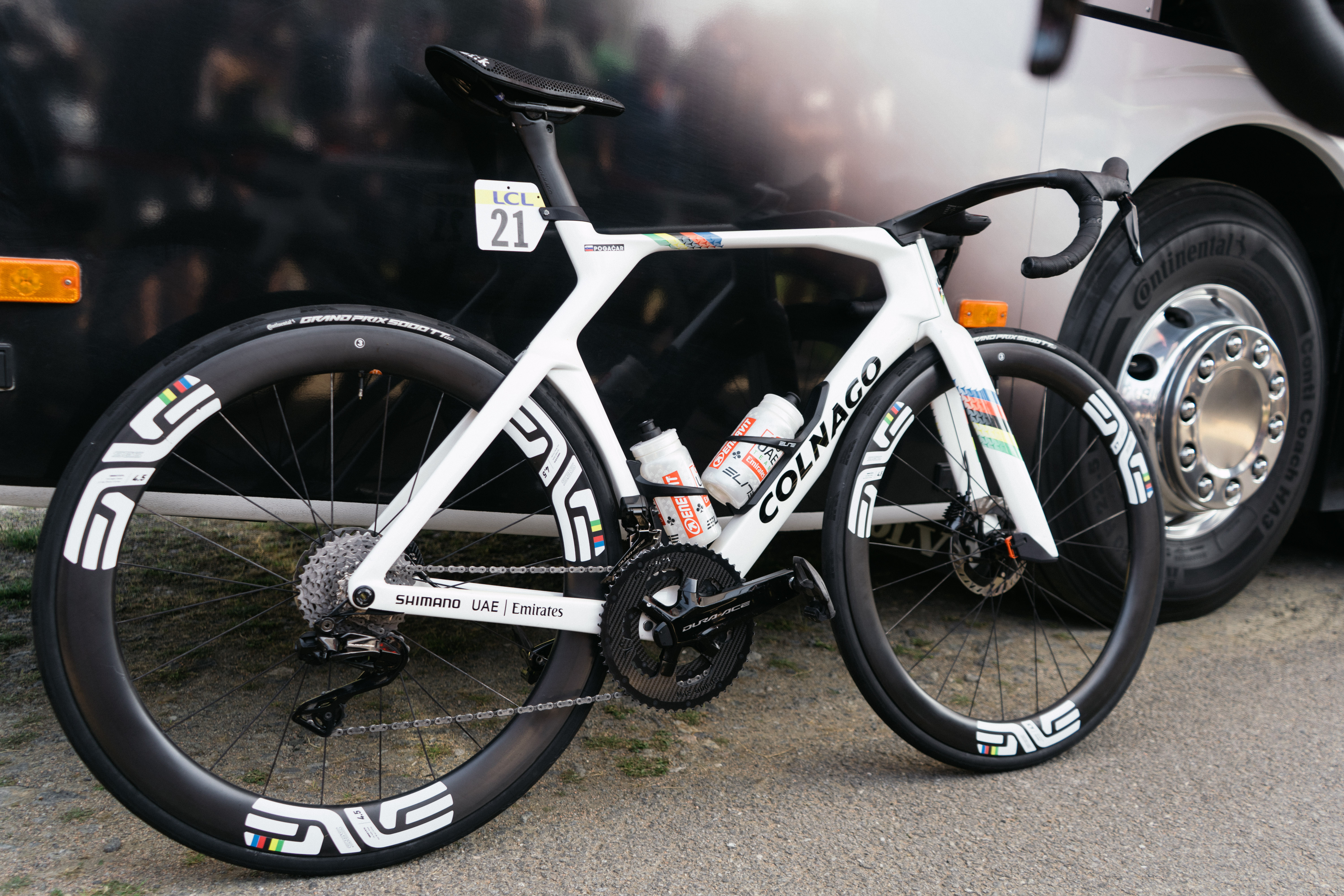 Tadej Pogacar's tour de france bike