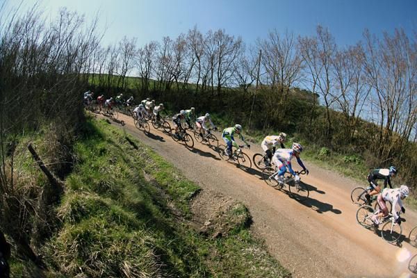 It was a beautiful day for racing in Tuscany.