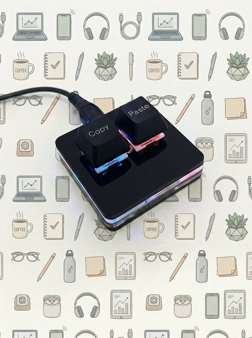 Copy and Paste 2-Key Keyboard 