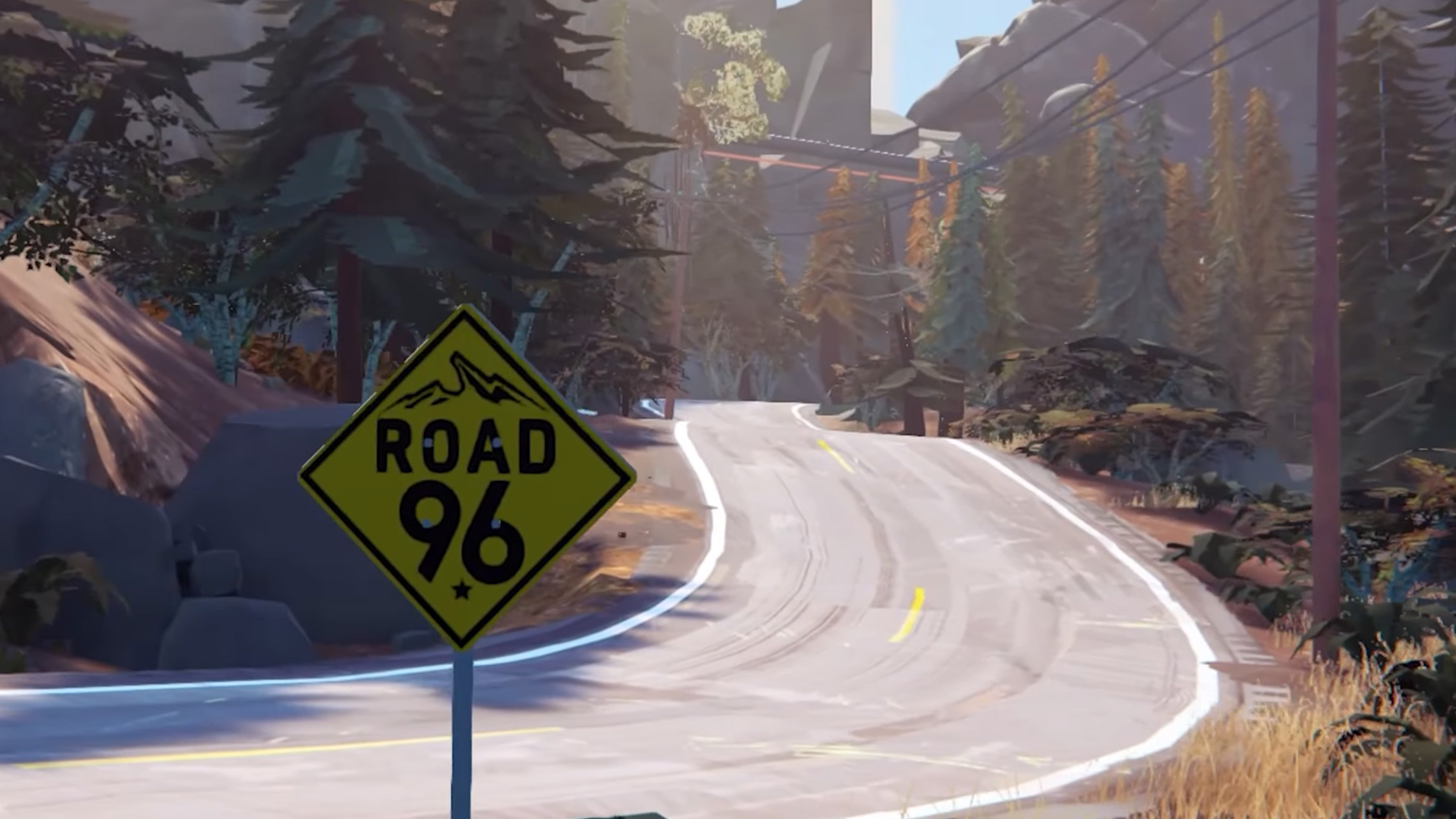 a still from the Road 96 Steam trailer