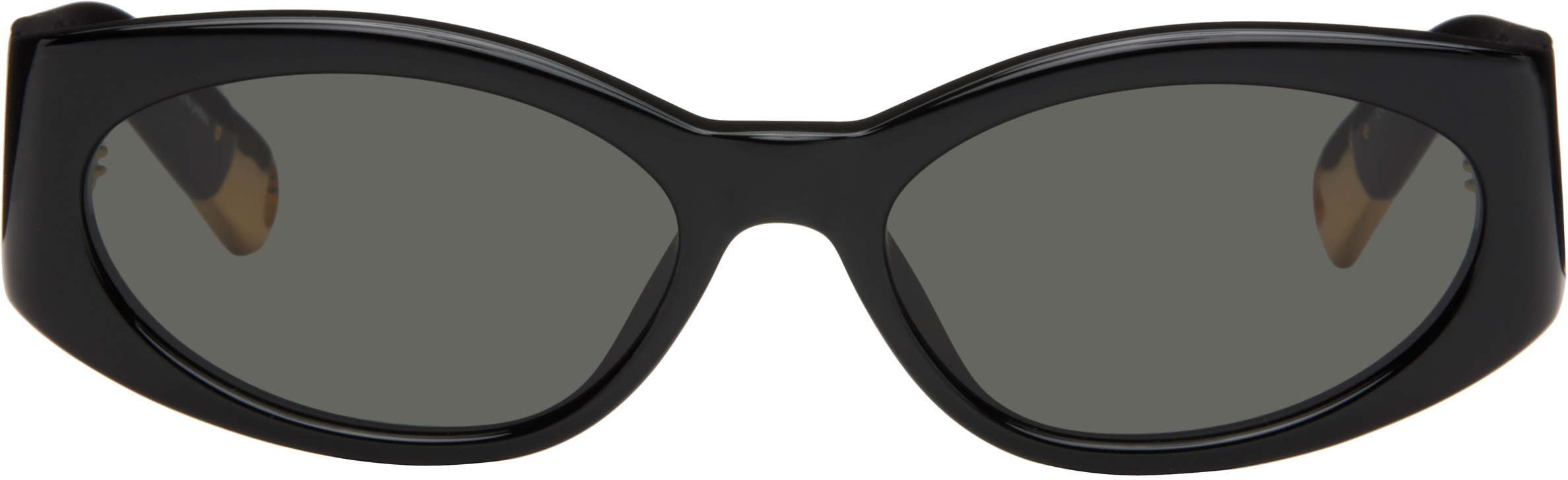 Black 'les Lunettes Ovalo' Sunglasses