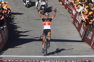 Fabian Cancellara (RadioShack-Nissan) dominated the Strade Bianche endgame and powered to a solo victory.