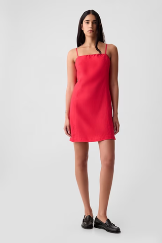 Gap Linen-Blend Mini Dress (Was $70) 