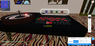 At Chateau Satoshi you can put your crypto wallet on a roulette wheel.