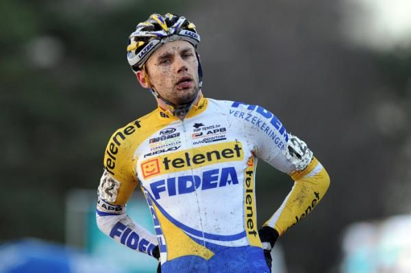 Rob Peeters (Telenet-Fidea) went head-to-head with Nys for six laps, but ultimately finished the day in second place.