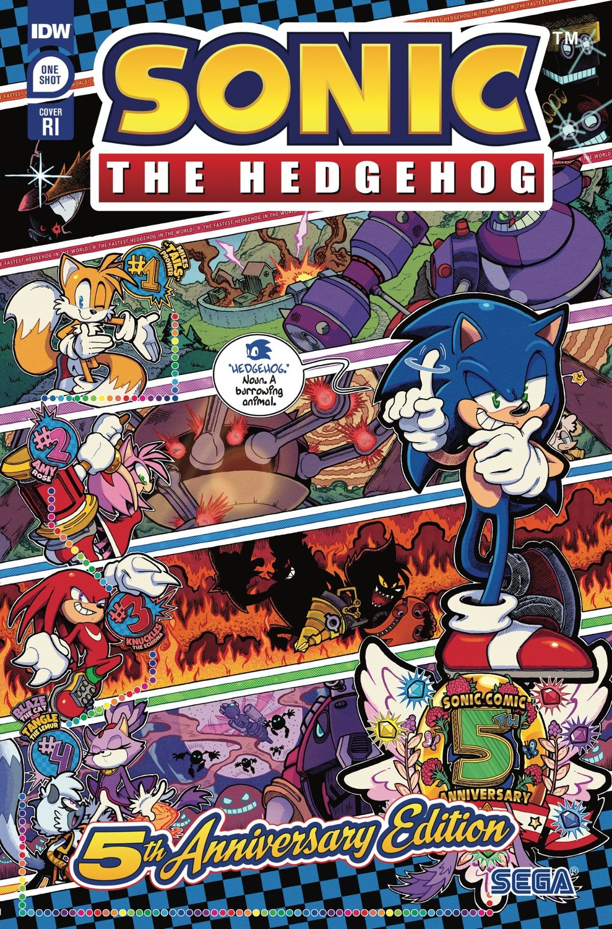 Sonic The Hedgehog&trade; #1 Fifth Anniversary Edition