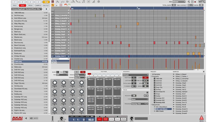 The MPC Essentials software.