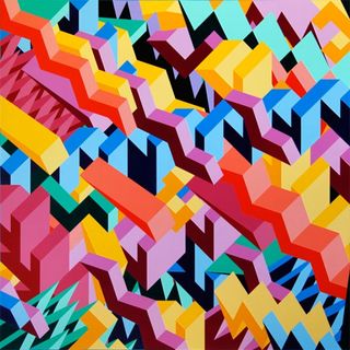 Geometric paintings