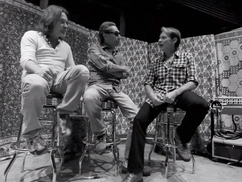 Getting to know you: Eddie and Alex Van Halen talk to journalist David Lee Roth