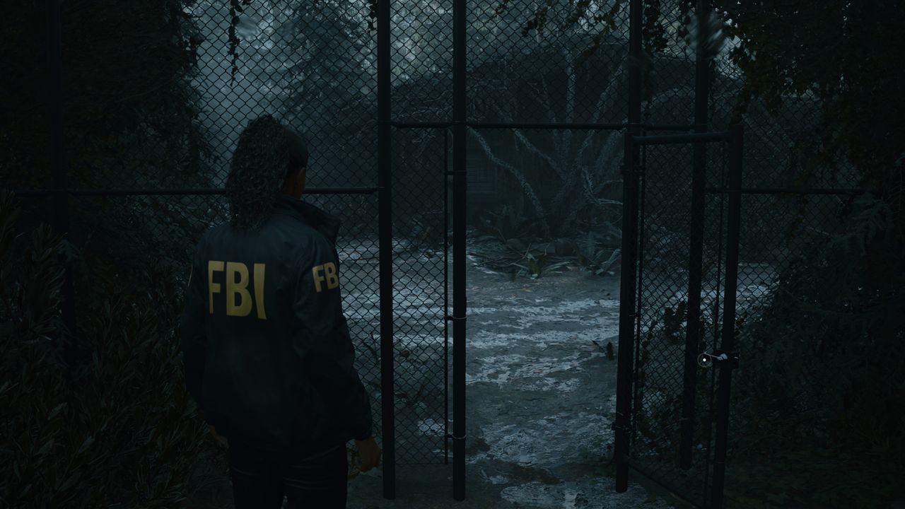 Alan Wake 2 image fidelity comparison screenshots