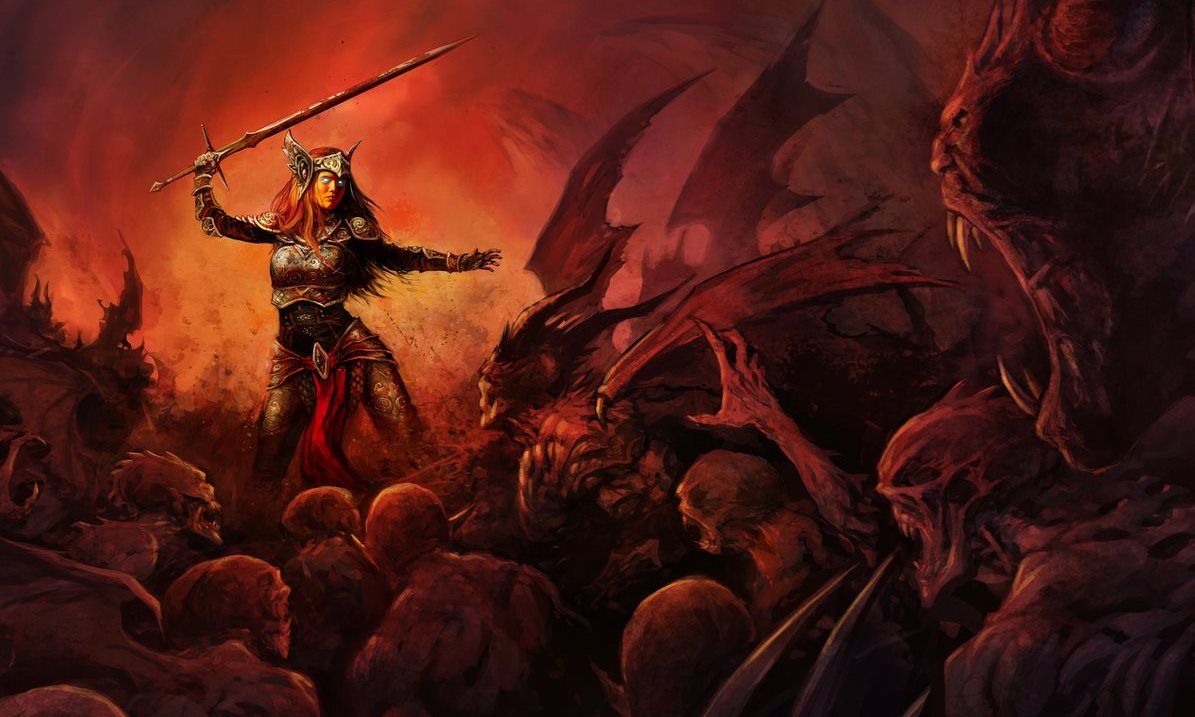 Baldur&#039;s Gate: Siege of Dragonspear lady