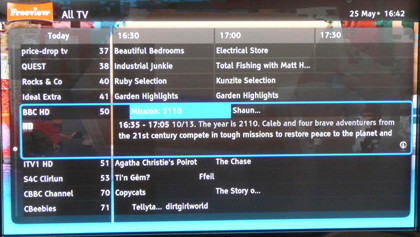 i-CAN easy hd 2851t epg