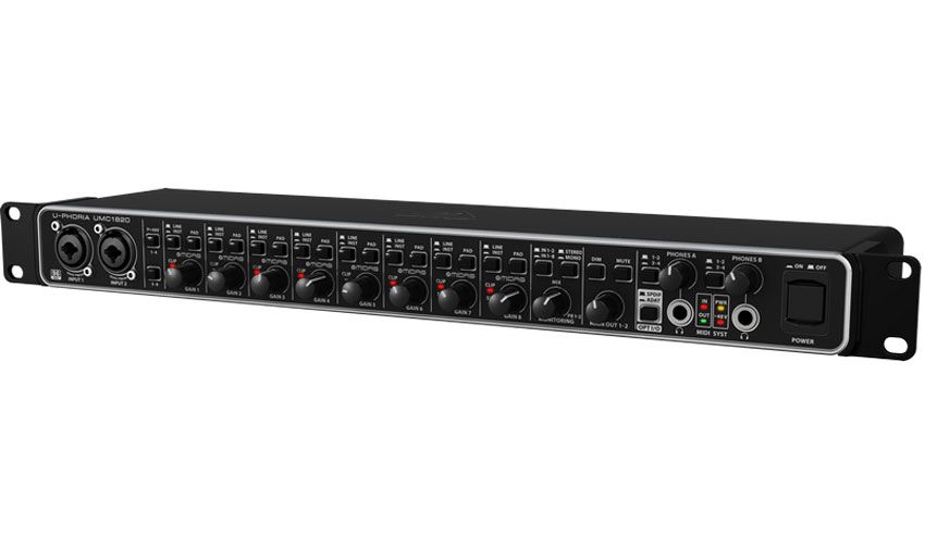 Behringer U-Phoria UMC1820 (front)