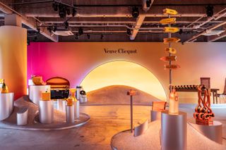 Veuve Clicquot exhibition in Los Angeles