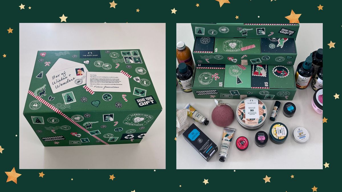 Our beauty team's The Body Shop Advent Calendar 2022 review Woman & Home