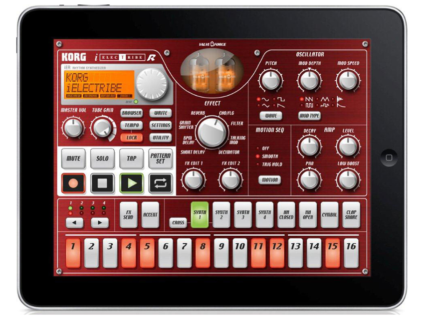 Electribe on the iPad